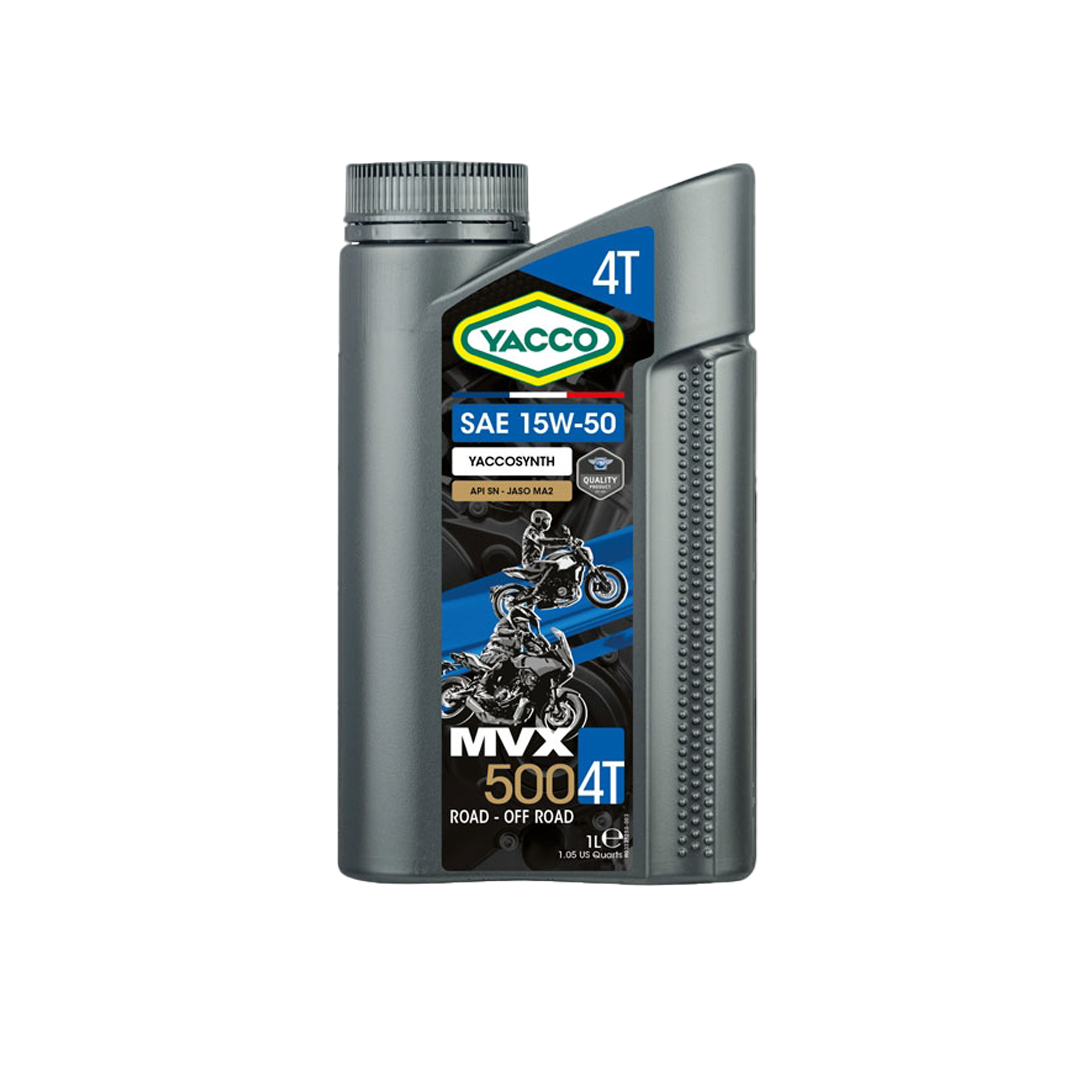 MVX 500 4T SAE 15W50 (1L) - Yacco Mauritius