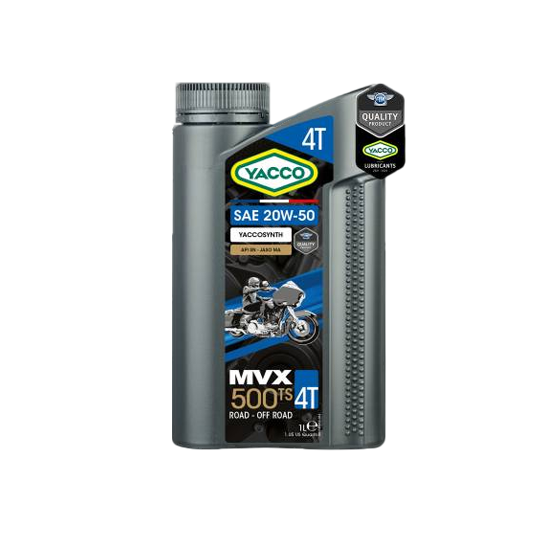 MVX 500 TS 4T SAE 20W50 (1L) - Yacco Mauritius